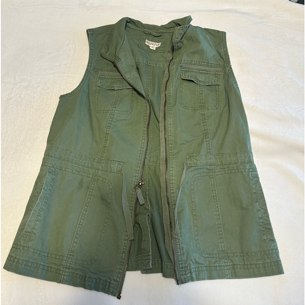 Merona Jean Vest - Picture 3 of 9